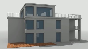 Blender 2.7 Architecture Design Tutorial Animation Modifier