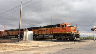 A BNSF Ethanol Rumbles into Lubbock through Plains Co-op!