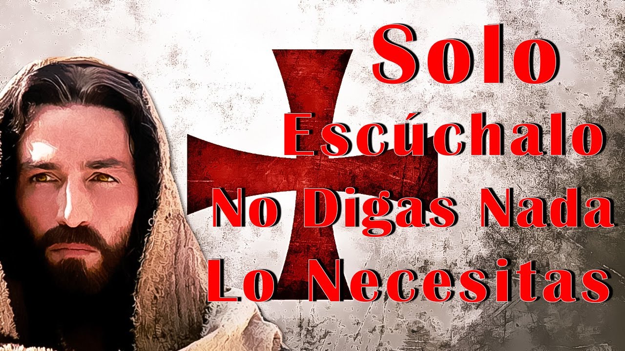 Solo Escúchalo, No Digas Nada, Lo Necesitas🙏Dios Te Habla,Y El Quiere Que Sepas Lo Que