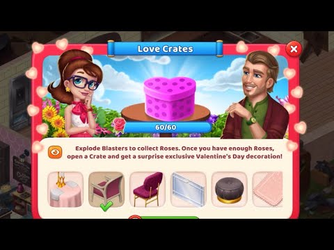 Manor Cafe Level 156-160 | Love Crates ~Valentines Event