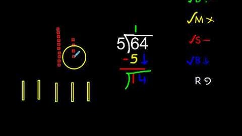 Division Standard Algorithm with Base Ten Blocks