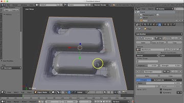 Low Poly Mesh from Pixel Art in Blender