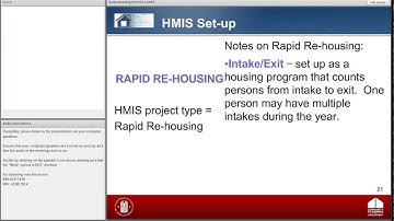 ESG Webinar: How to Generate HUD