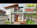 Asli Ini Keren Banget ! Rumah 1 Lantai 7x7 Tapi Muat 4 Kamar dan Ada Rooftop