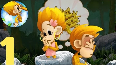 Benji bananas gameplay walkthrough part 1 iOS (Android)