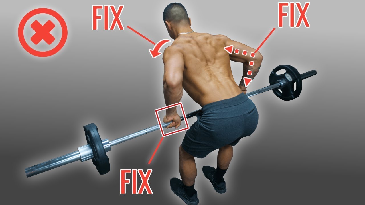 How To PROPERLY Barbell Row For A Bigger Back (Stop Making These Mistakes!)