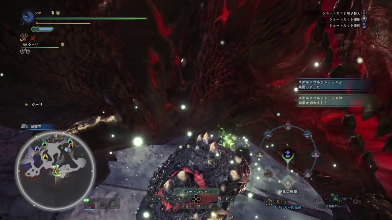 MHW】イビルジョー バグ 龍結晶の地 bug Deviljho Dragonvein Crystal Location モンワー