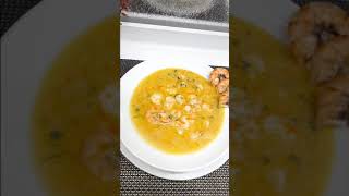 طريقة عمل شوربة الجمبري بدون كريمة