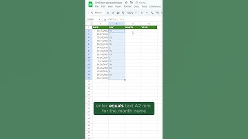 Stop Manually Splitting Dates! Easily Separate Year, Month, and Day in Google Sheets! #googlesheets