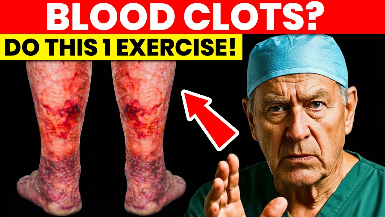 Surgeon WARNS: Blood Clots In Legs Worsen After 60 — Do THIS 1 Exercise! | Senior Health Tips