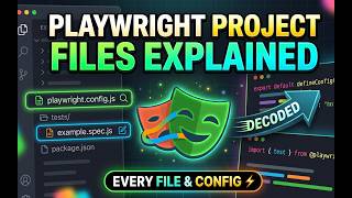 Playwright Project Structure Explained | Config, Tests, package.json & More #playwright