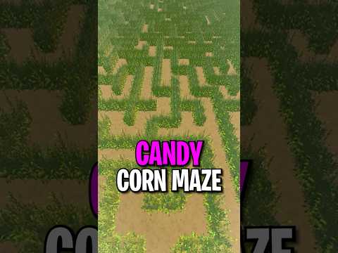 HOW TO COMPLETE THE CANDY CORN MAZE IN 1V1 WITH EVERY GUN