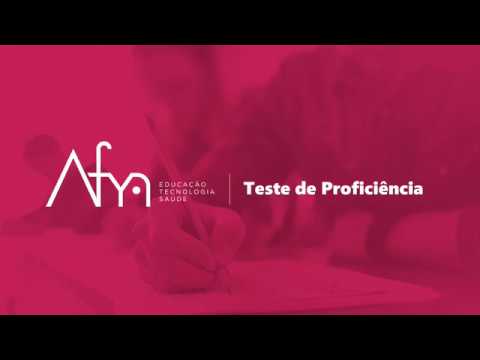 Teste de Proficiência Afya