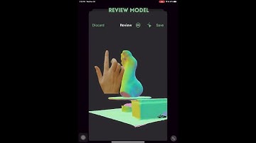 SureScan 3D Scanner app in scan action