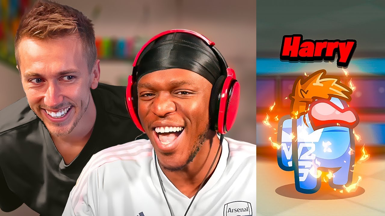 WHEN KSIMON OUTPLAYED HARRY IN SIDEMEN AMONG US (ALL GAMES)