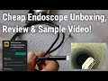 Usb type c endoscope review  sample  aliexpress cheap 4 inspection camera