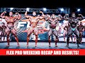 2023 Flex Pro Weekend Full Results and Recap: Finals and Prejudging Review