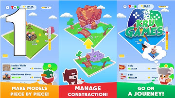 Pieces Builder Gameplay Walkthrough #1 (Android, IOS)