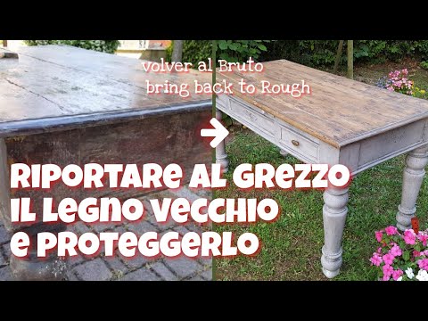 Video: Come Aggiornare Un Vecchio Tavolo