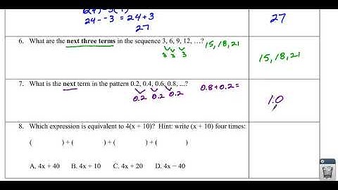 M7 Chapter 5 PRACTICE test expressions ANSWER VIDEO 2019