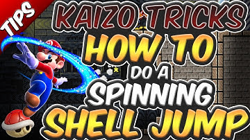 Super Mario Kaizo Trick Tips: Spinning Shell Jump