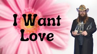 Chris Stapleton - I Want Love (Lyrics)