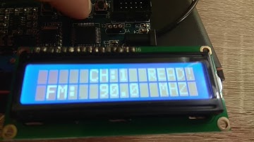 TEA5767 ATmega16 ATmeg​a32 TDA1308 ISP 5V FM Radio AVR Development Board MCU with LCD 1602