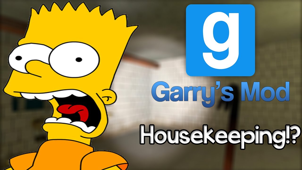 Housekeeping?! || Garry's Mod Horror Map Funny Moments Spooky Mansion
