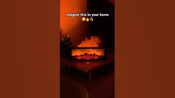 It’s so relaxing☺️🪵 #homedecor #humidifier #diffuser #relaxing #cozy