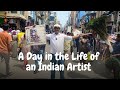 A day in the life of an indian artist nitin singh