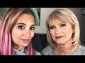DOING MY MOMS MAKEUP
