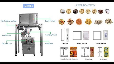 Automatic Granular Food Packaging Machine
