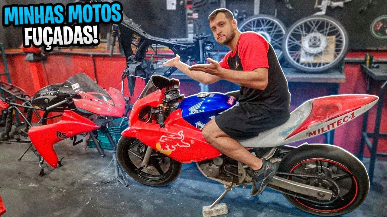 COMPREI UMA MOTO DE CORRIDA 🏁 