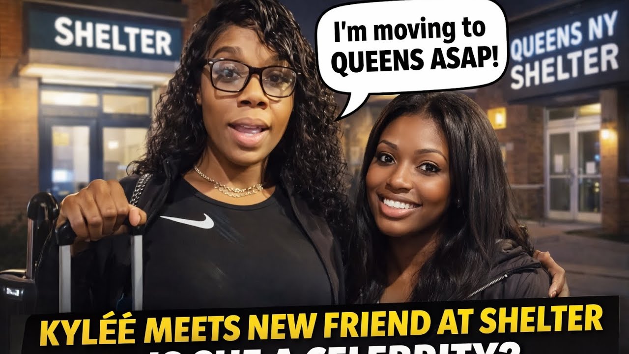 KYLÈÈ MEETS NEW FRIEND AT THE SHELTER😭+FRIEND CONFIRMS BED SIGN-IN RULES&ALYSSA RANDOMLY POPS UP?!