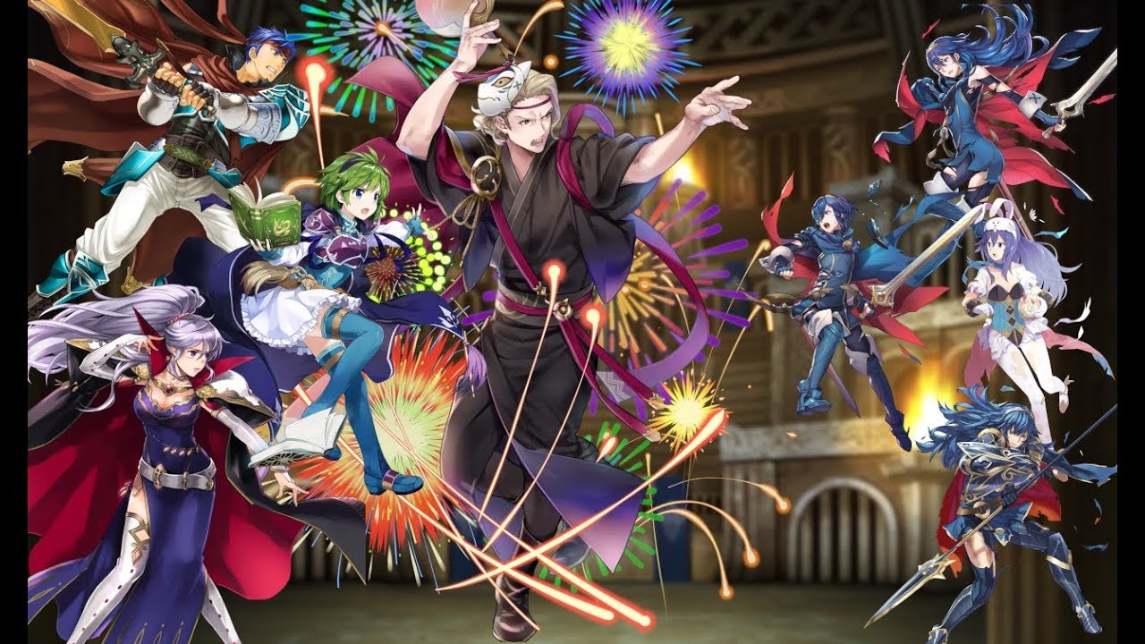 Dancing Xander and Flying Nino Sweep Lucina Emblem