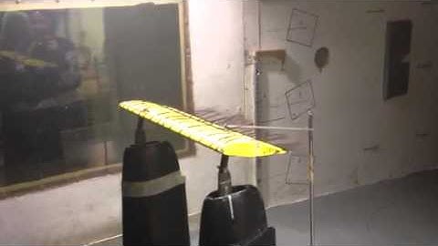 Flow Visualization- Selig S8036 Low Reynolds Number Airfoil