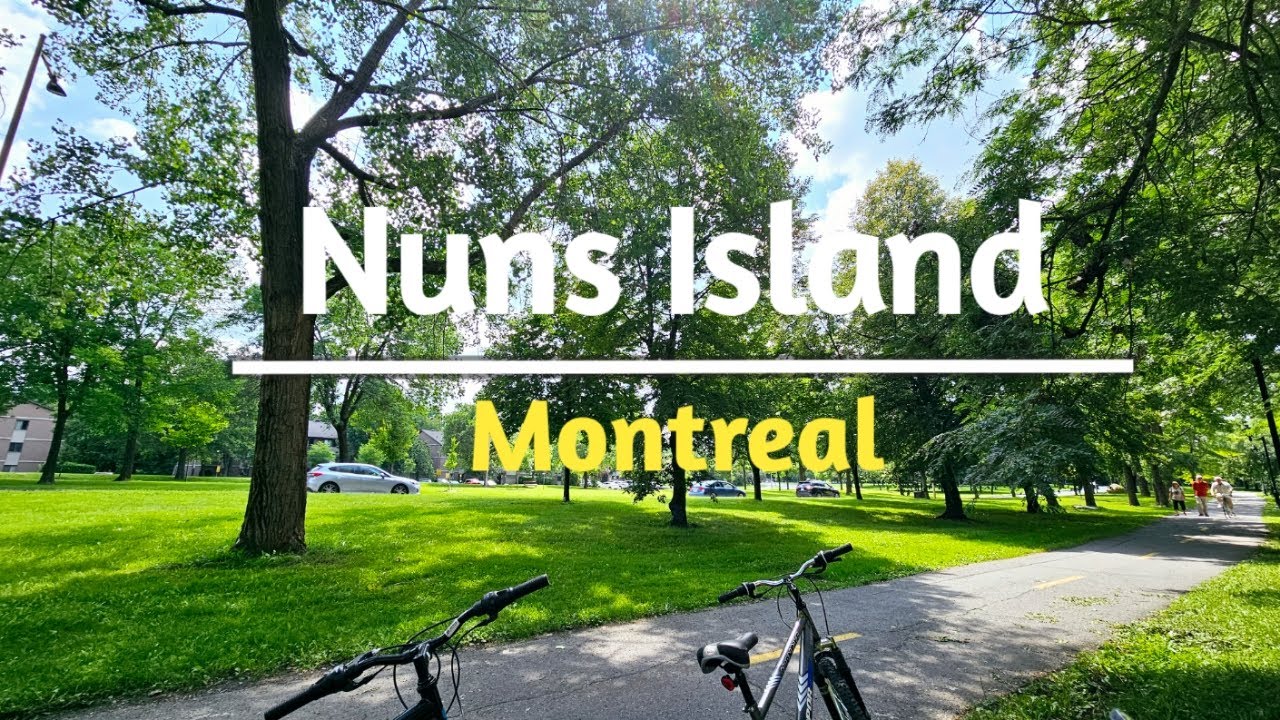 Nuns Island Montreal Bike Tour Nuns Island L'Île des Sœurs YouTube