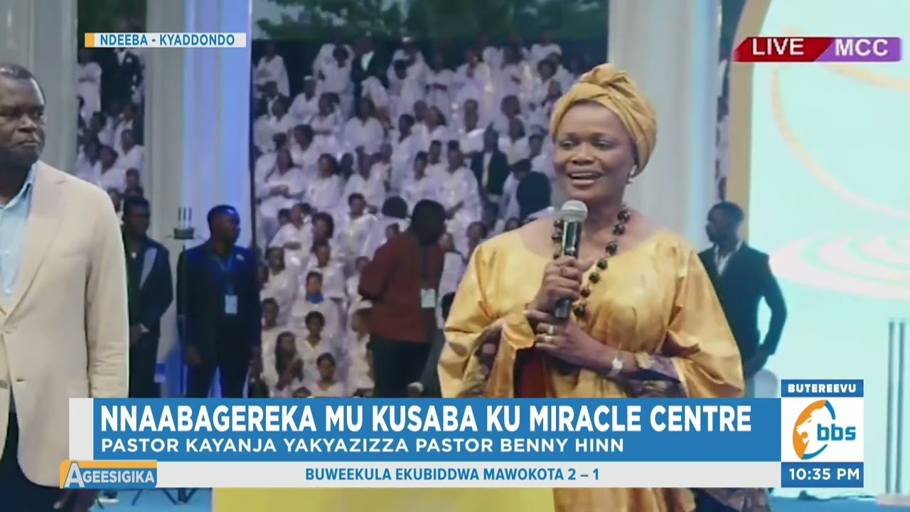 Nnaabagereka mu Kusaba ku Miracle Centre, Pastor Kayanja Yebazizza Obwakabaka Olw’enkolagana Ennungi