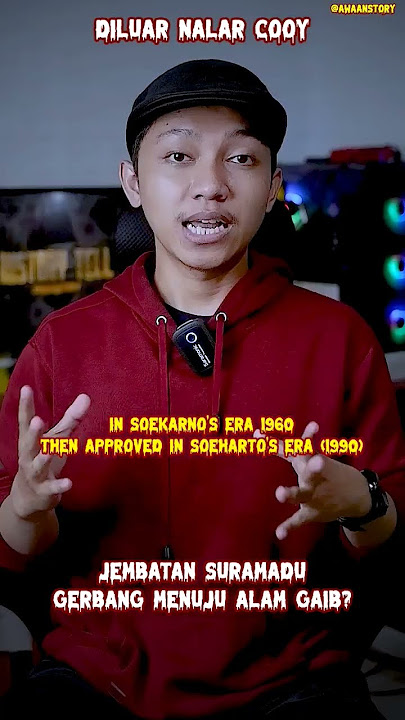 SEREM COY! 😱 BENARKAH JEMBATAN SURAMADU ADALAH GERBANG GAIB?! #shorts