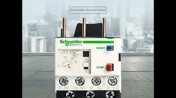 Schneider thermal relay LC1D LRD three-phase thermal protection relay LRD12C LRD14C LRD21C #plc