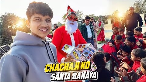 Chacha Ji Ko Santa Bana Diya SOURAV JOSHI NEW VLOG