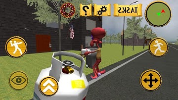 Hello Squid Sponge Neighbor of Bob 3D - Level 8 - Gameplay