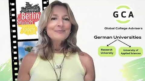 What is the difference between Research University and University of Applied Sciences In Germany?