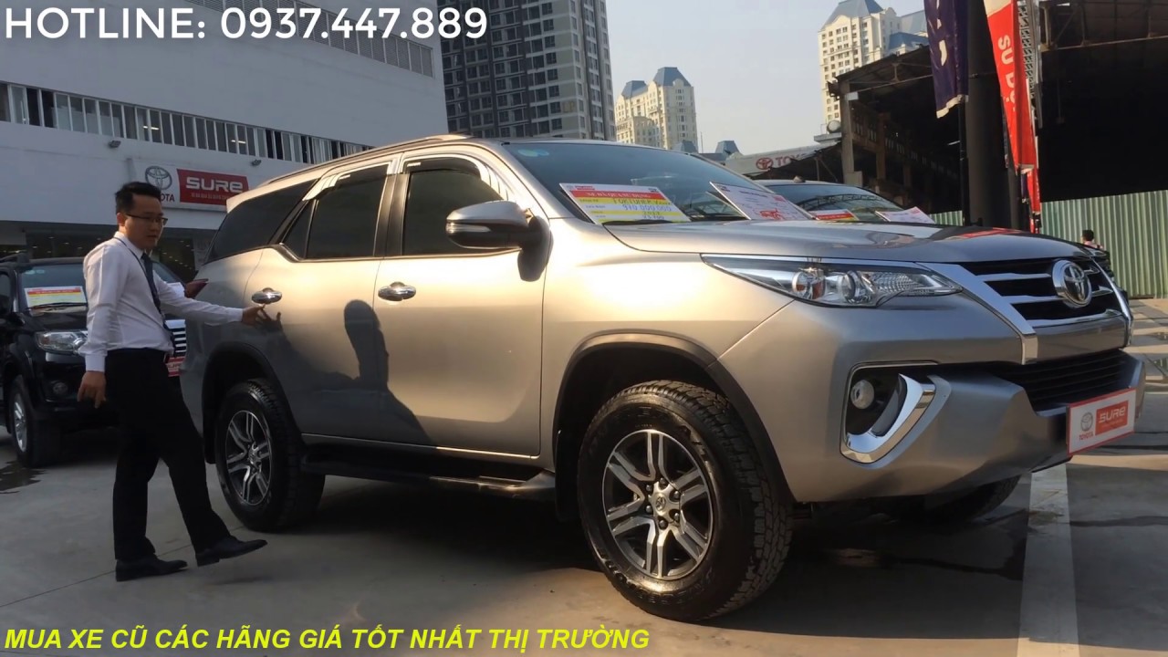 Bán xe Toyota Fortuner 2017 cũ số tự động đi 23.000km, xe chất giá rẻ ...