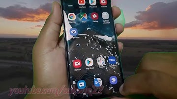 Samsung Galaxy S10 : How to enable or disable interaction control (android pie)