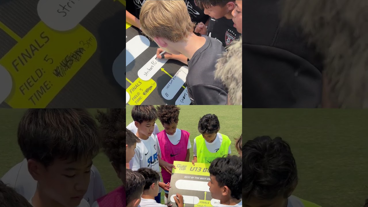 San Diego Surf Pre-ECNL B2013 and Strikers FC-Irvine MLS Next B2013 are moving on to the finals!!