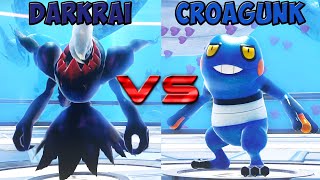 Pokken tournament DX - Darkrai vs Croagunk