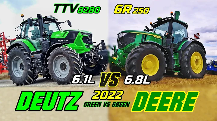 Deutz-Fahr 8280 TTV VS John Deere 6R 250 [Power/Size/Performance/Innovations Comparison] 2022