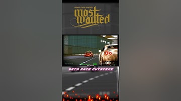 NFS Most Wanted 2012 BETA Race Cutscene 🔥 #NFS_ethereal