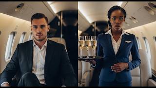 After 5 years the billionaire CEO found his missing wife working as a flight attendant